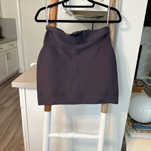 Herve Ledger Mini Skirt